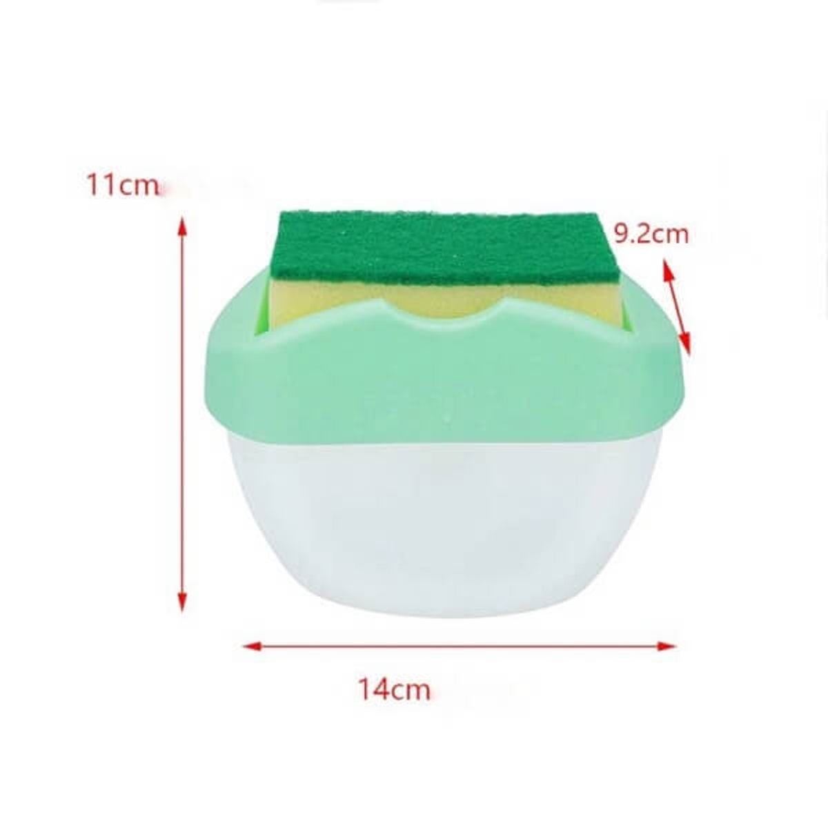 GENERICO - Dispensador De Lavalozas Con Esponja