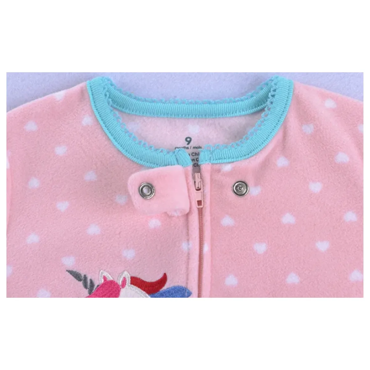 JUMP KIDS - Enterito Pijama Largo Niña Cierre Sin Pie 100% AlgodÃ³n