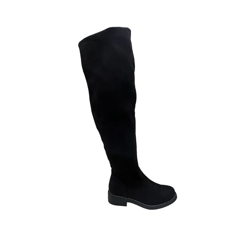 HERIEL - BOTAS BUCANERAS GAMUZA SIN TACÓN