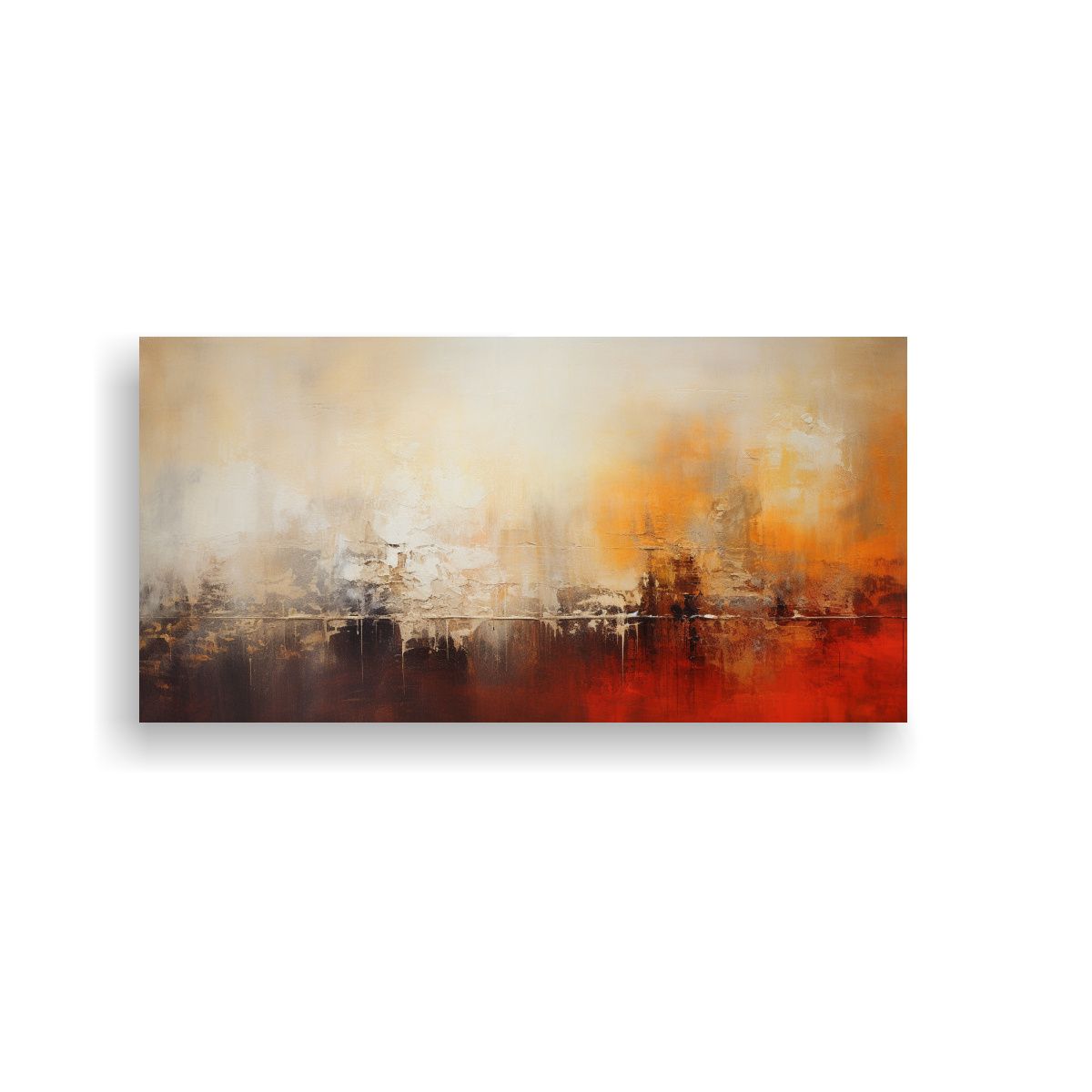 GENERICO - Cuadros Abstractos En Venta Arte Simétrico Y Creativo En L 160x80cm