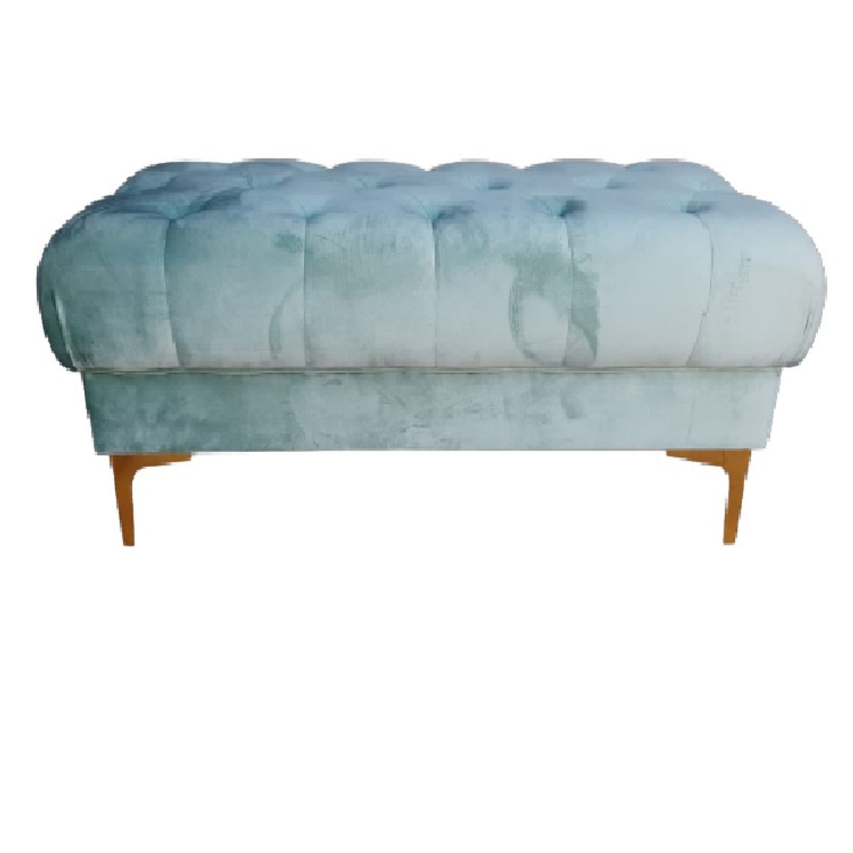 INTERACTIVE STORE - Banqueta Capitoné Verde Suave