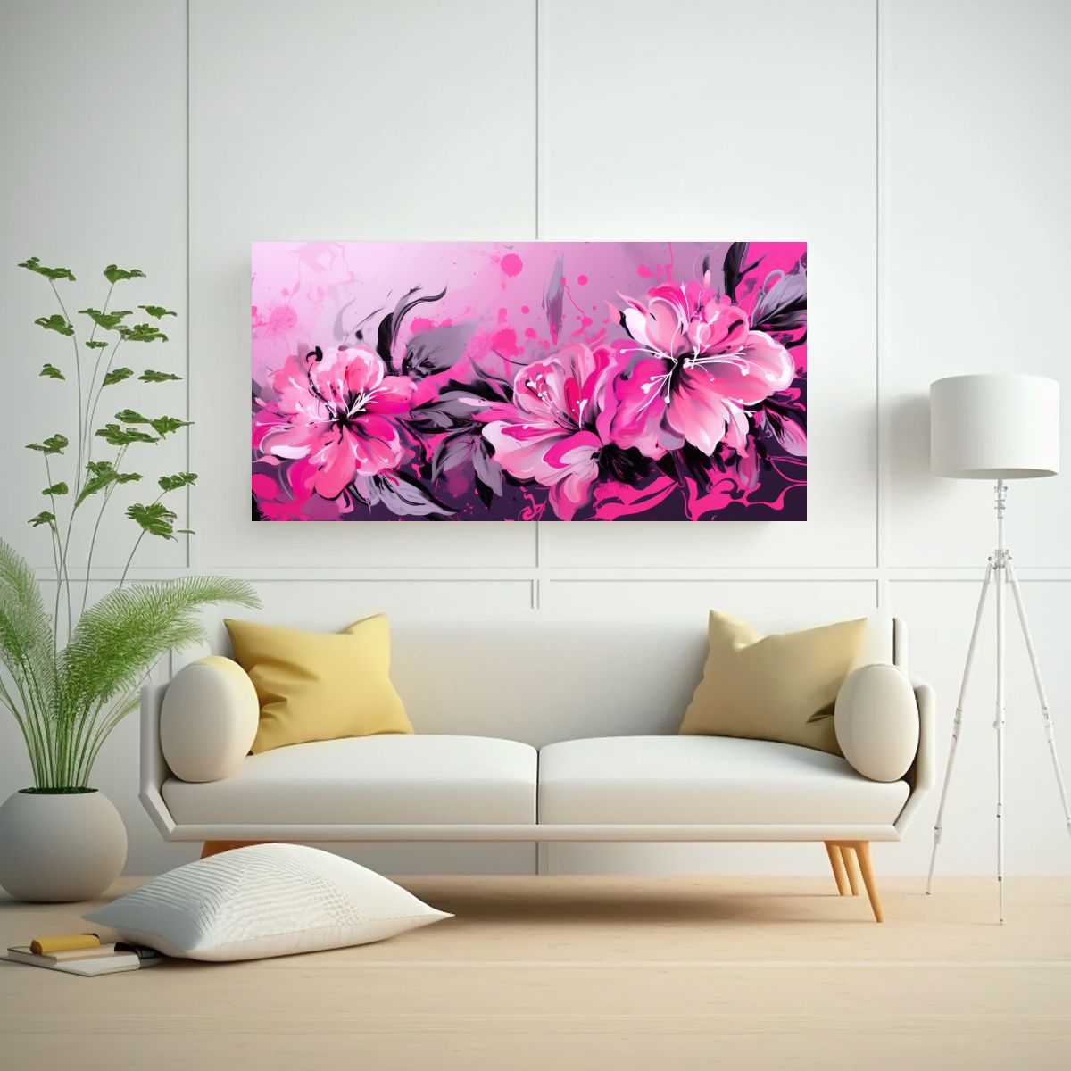 GENERICO - Pinturas Decorativas De Composición Abstracta Con Temática 160x80cm