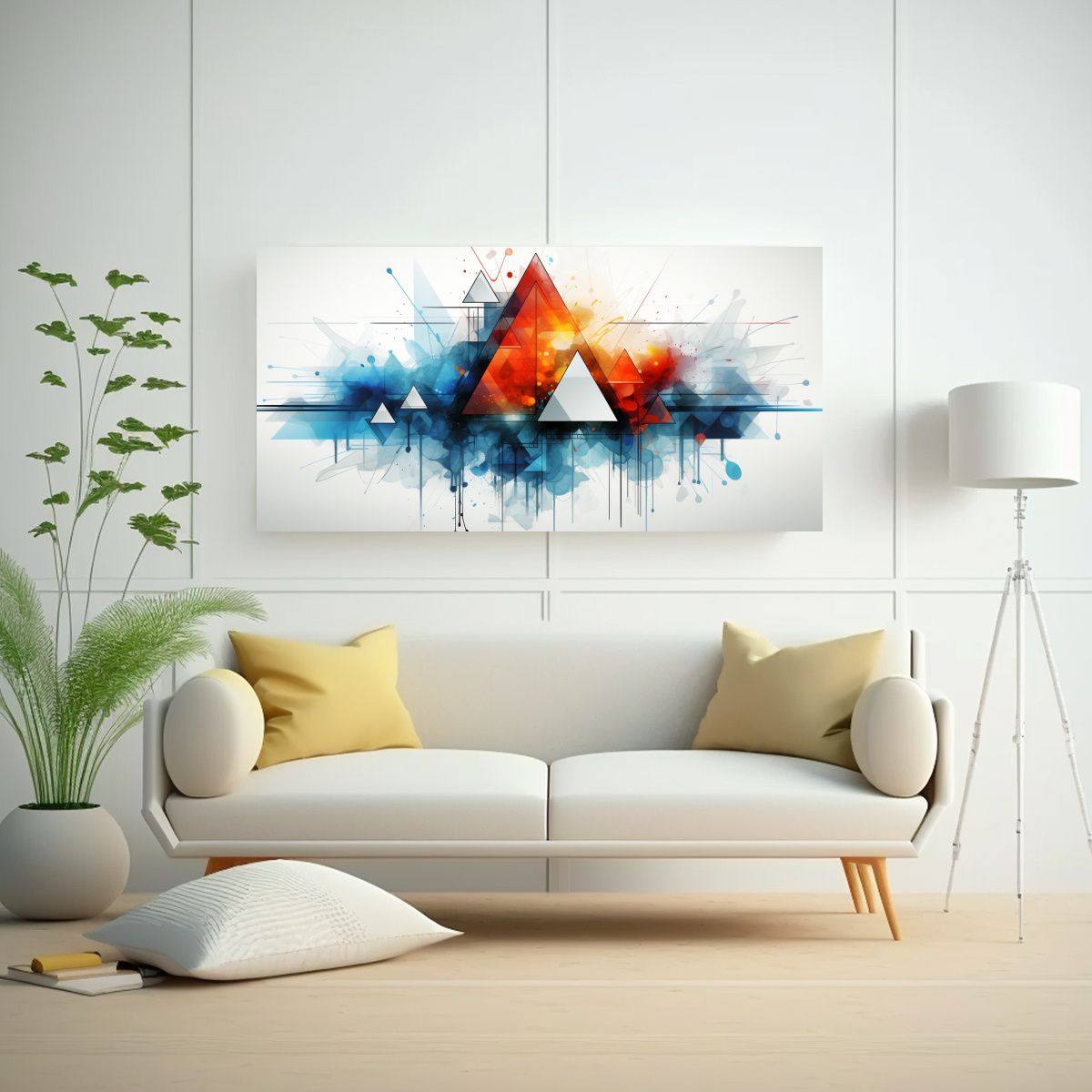 GENERICO - Impresiones De Arte Estético De Alta Calidad: Cuadros Moder 160x80cm