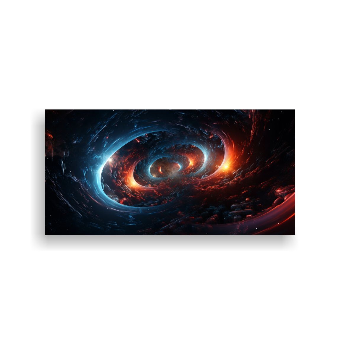 GENERICO - Pinturas Decorativas De Arte De Pared Movimiento Hogar Deco  160x80cm