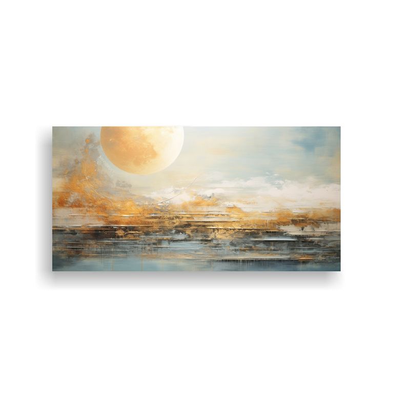 GENERICO - Pintura Decorativa Exclusiva De Arte De Pared: Interacción  160x80cm