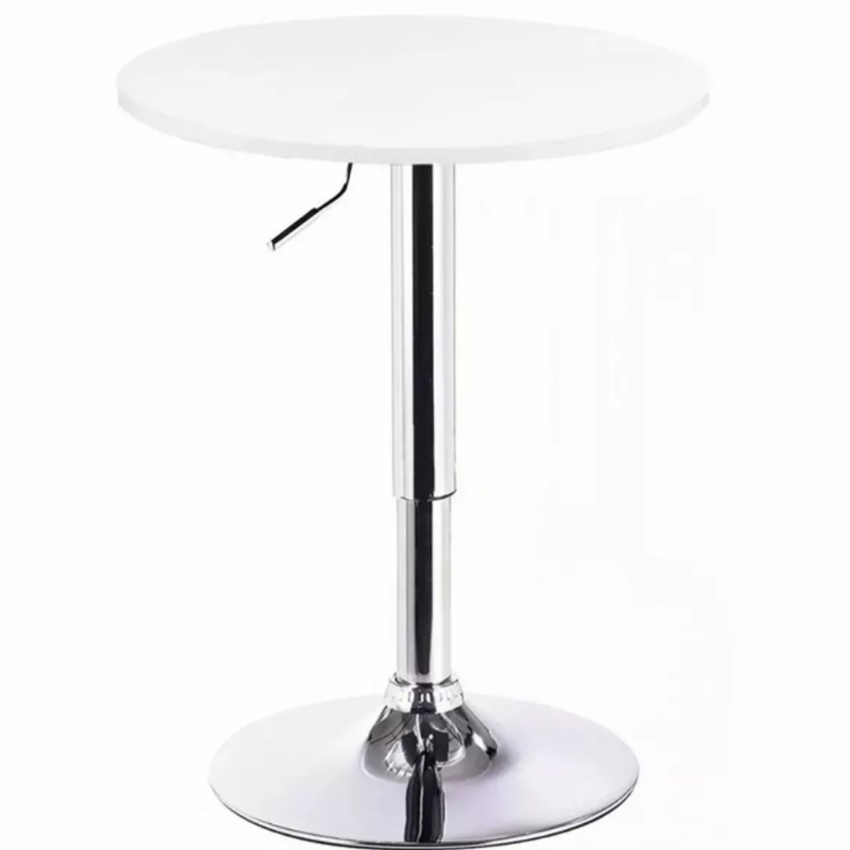 ARTIHOGAR - Mesa de Bar Regulable 60 CM mdf Color Blanco