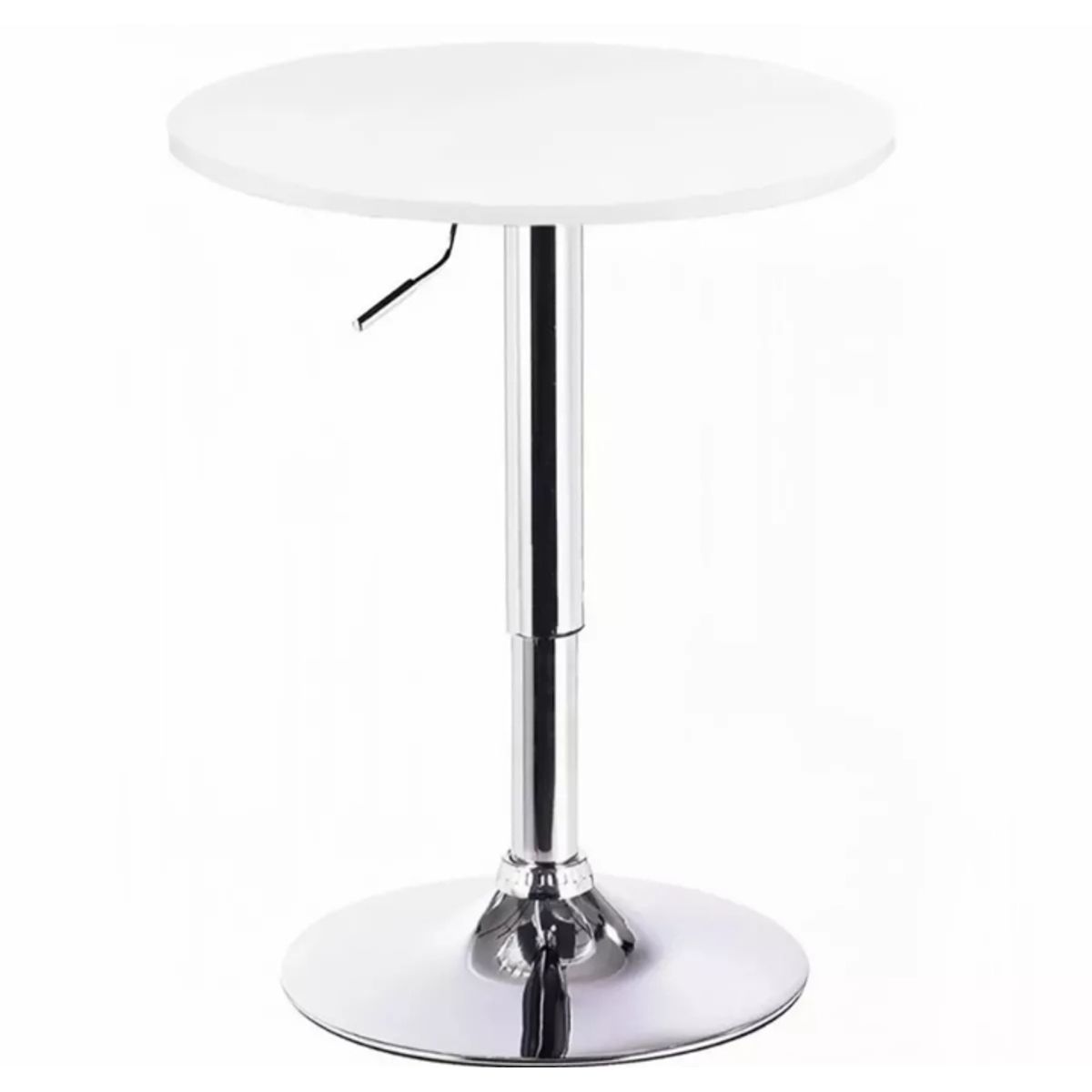 ARTIHOGAR - Mesa de Bar Regulable 60 CM mdf Color Blanco