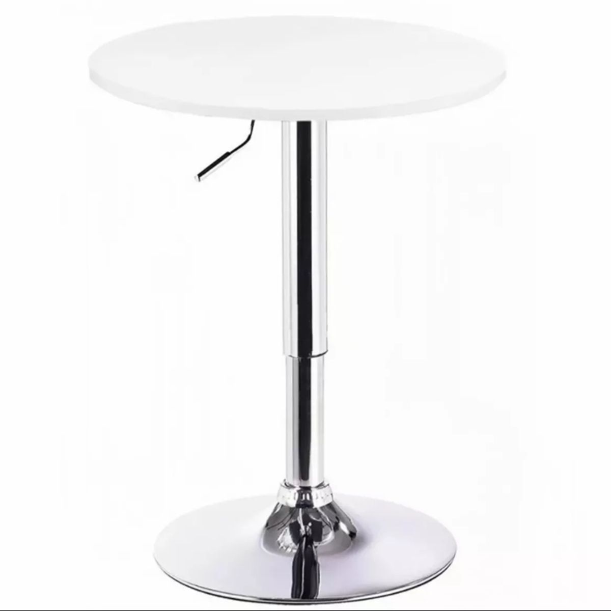 ARTIHOGAR - Mesa de Bar Regulable 60 CM mdf Color Blanco