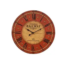 INTERACTIVE STORE - Reloj Mural Railway decorativo