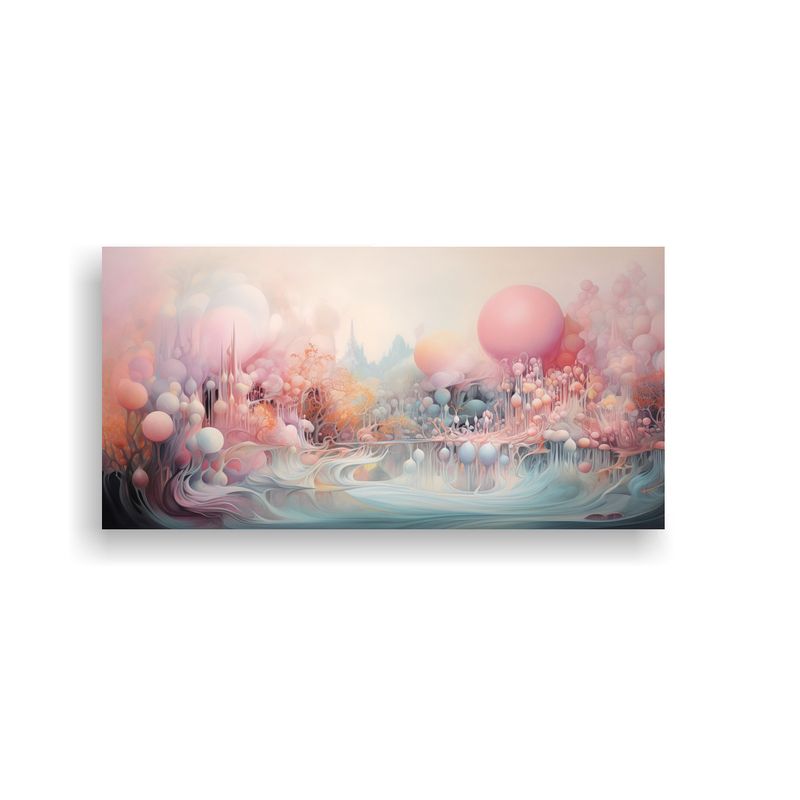 GENERICO - Pintura Decorativa Surrealista De Vanguardia En Sueños Eté 160x80cm