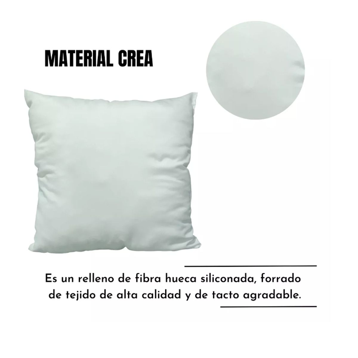 GENERICO - Pack 4 Unidades Relleno De Cojín 50x50