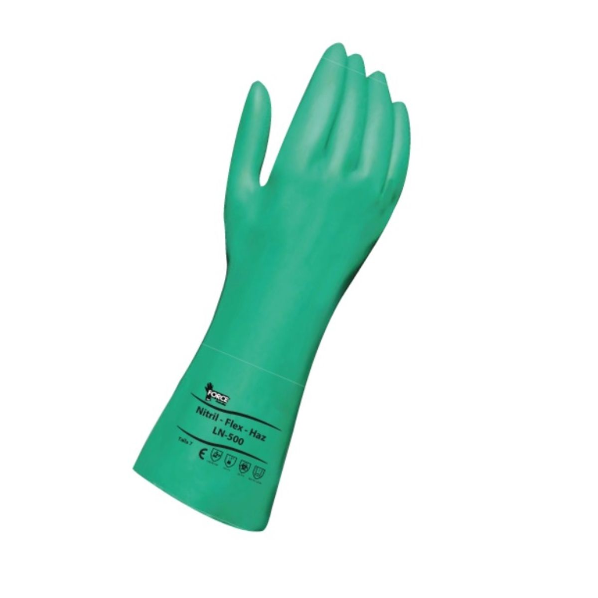GENERICO - Guantes Nitrilo Verde Limpieza Industrial Aseo Par