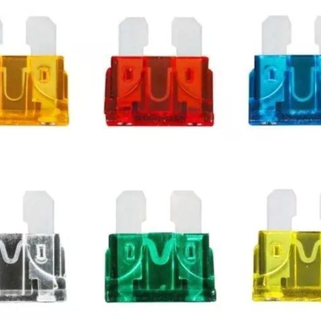 GENERICO - Caja Con 240 Fusibles 5 A 30 Amperes Uso Automotriz Autos