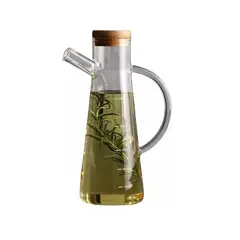 GENERICO - Botella Dispensadora Aceite Vino Especias Con Tapón 500ml