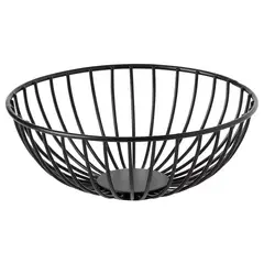 REGALITOLINDO CL - Frutero Metal Negro Mate Sw 27x10 cms