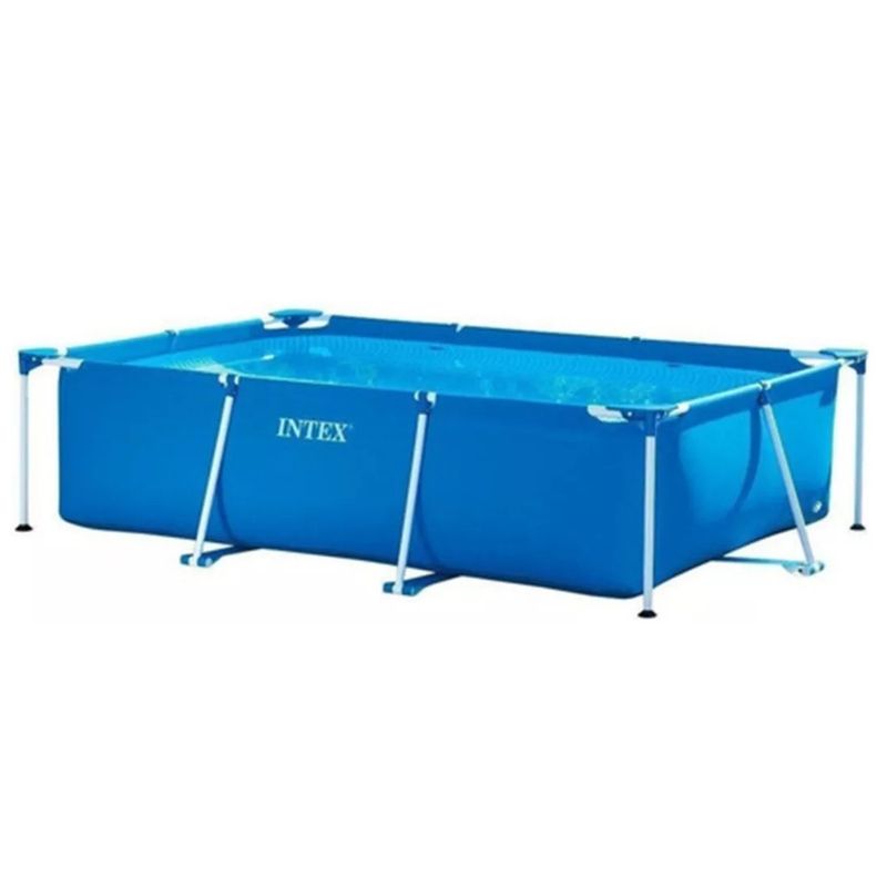 JUGUETON - Piscina Estructural Intex Steel Pro 220x150x60cm 1662 Lts