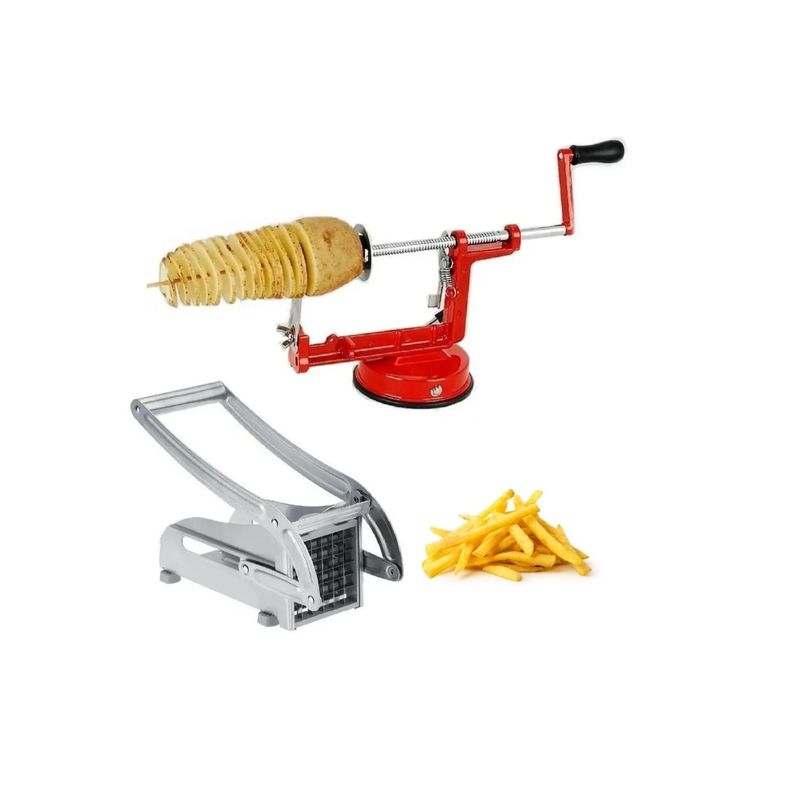 GENERICO - Pack Cortadora De Papas Fritas Y Picador Verduras cortador