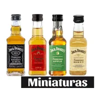 4 miniaturas Tennesse 50 ml sin caja
