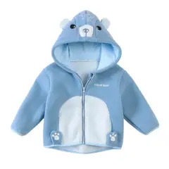 JUMP KIDS - Chaqueta Polar Manga Larga Con Capucha Niña Jump Kids.