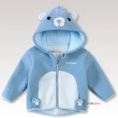JUMP KIDS - Chaqueta Polar Manga Larga Con Capucha Niña