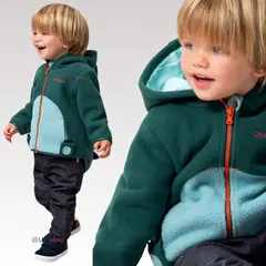 JUMP KIDS - Chaqueta Polar Manga Larga Con Capucha Niño