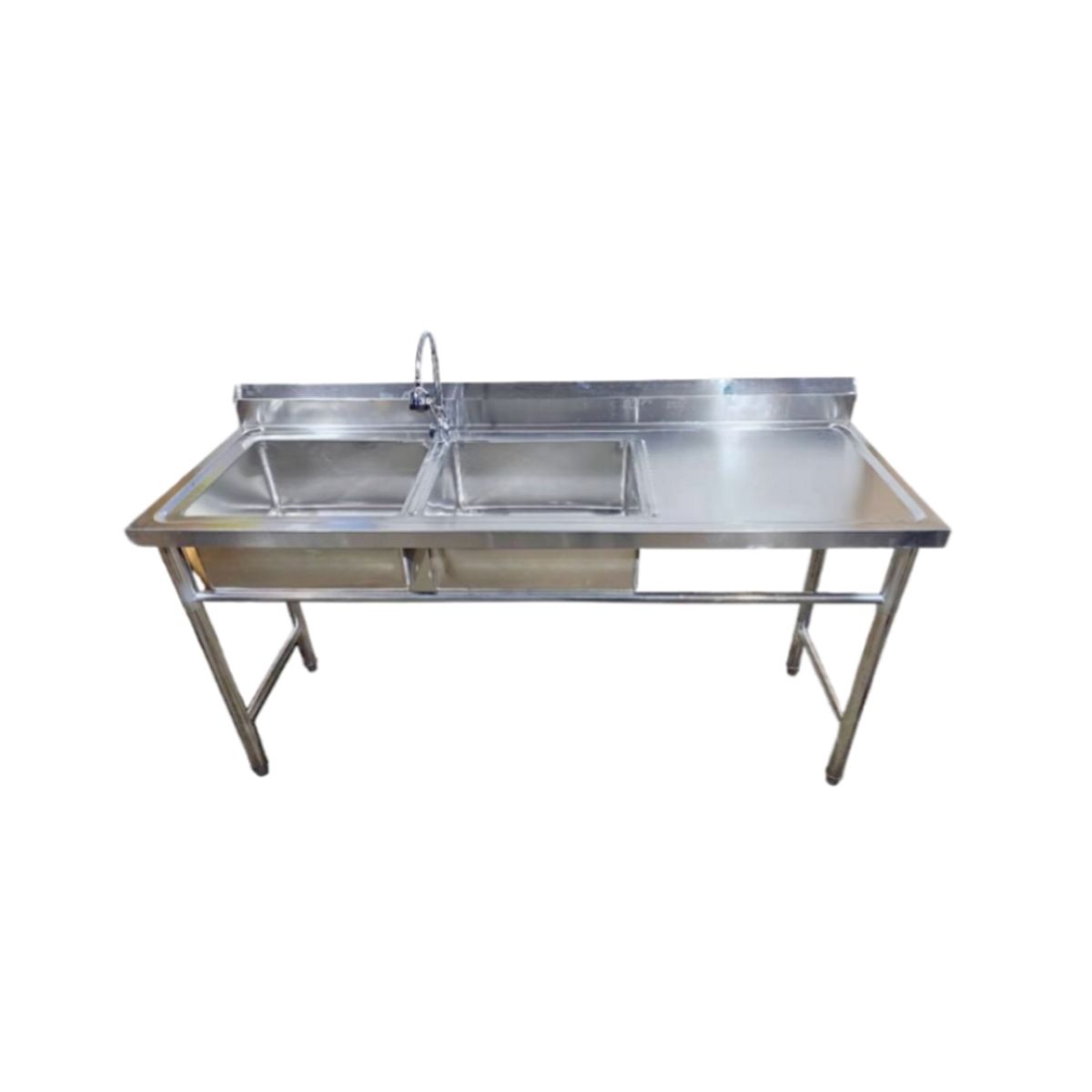 MODERN SPACE - Lavafondos 175x60x90 Cm Con Secador + 1 Llave Monomando