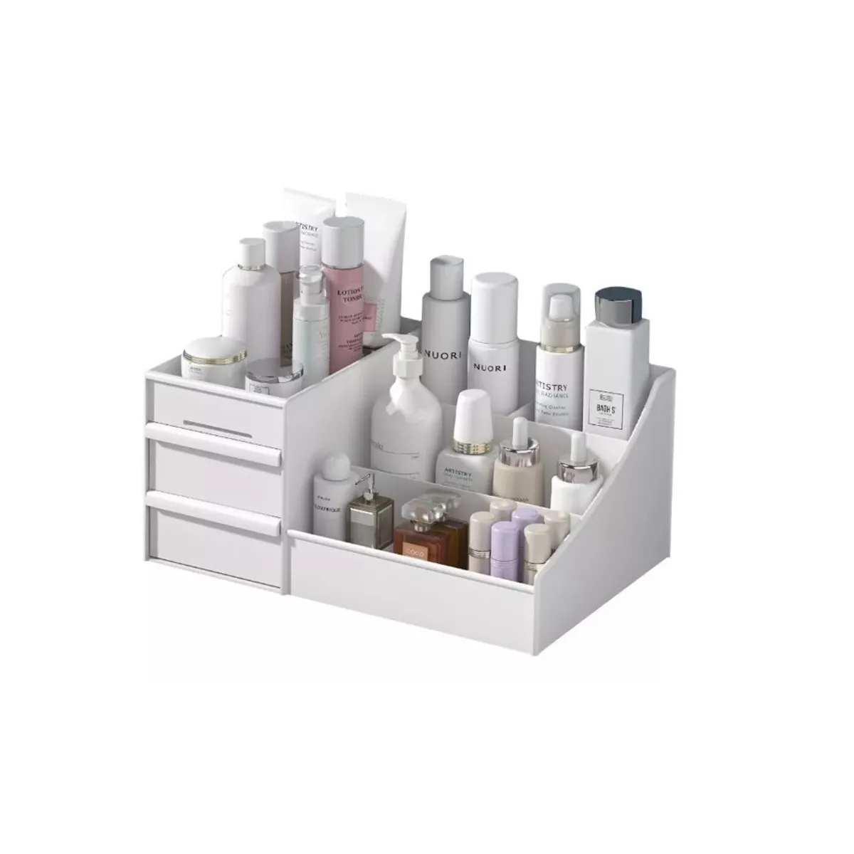 GENERICO - Organizador De Mesa Cosméticos Maquillaje Papelería