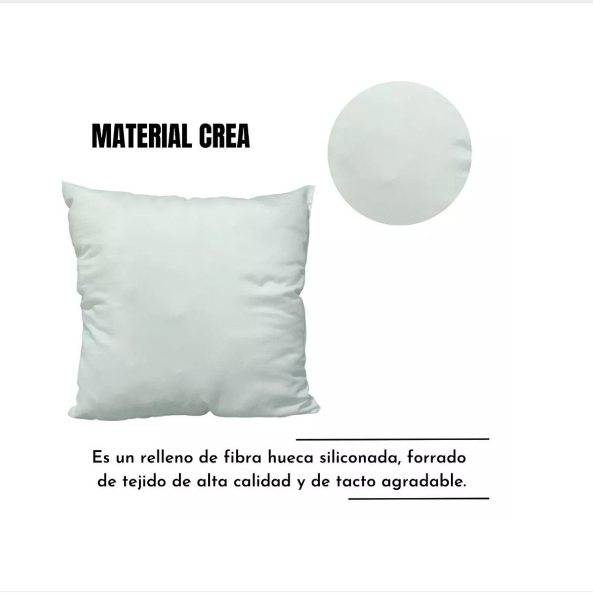 GENERICO - Pack 2 Unidades Relleno De Cojín 30x50