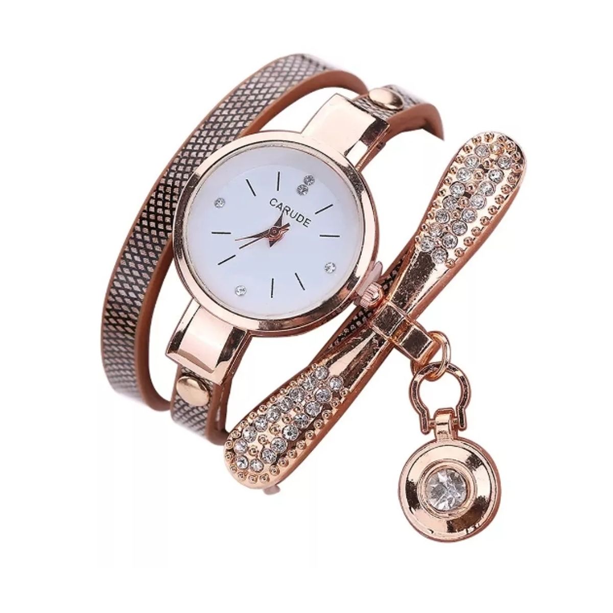 GENERICO - Reloj De Lujo Personalizado Para Mujeres Con Incrustaciones