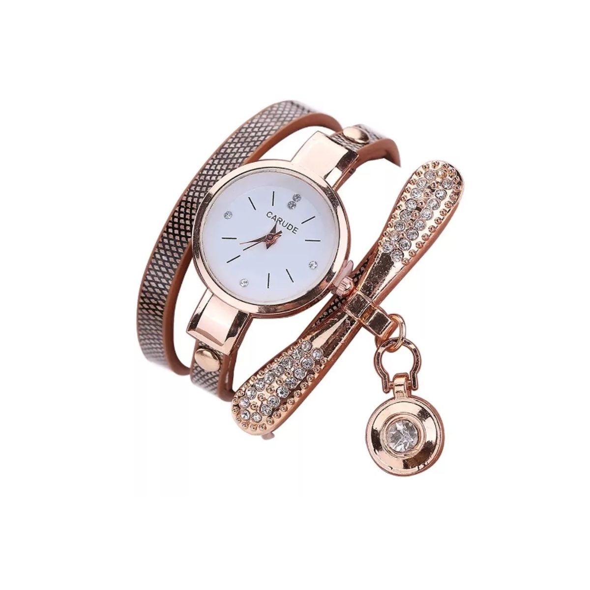 GENERICO - Reloj De Lujo Personalizado Para Mujeres Con Incrustaciones