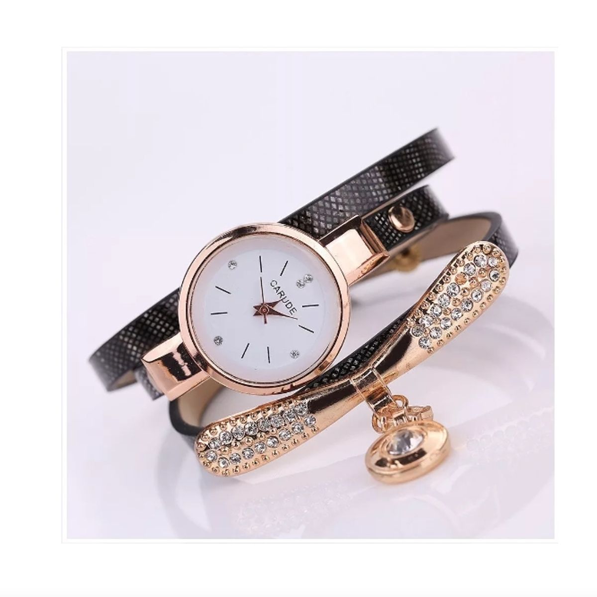 GENERICO - Reloj De Lujo Personalizado Para Mujeres Con Incrustaciones
