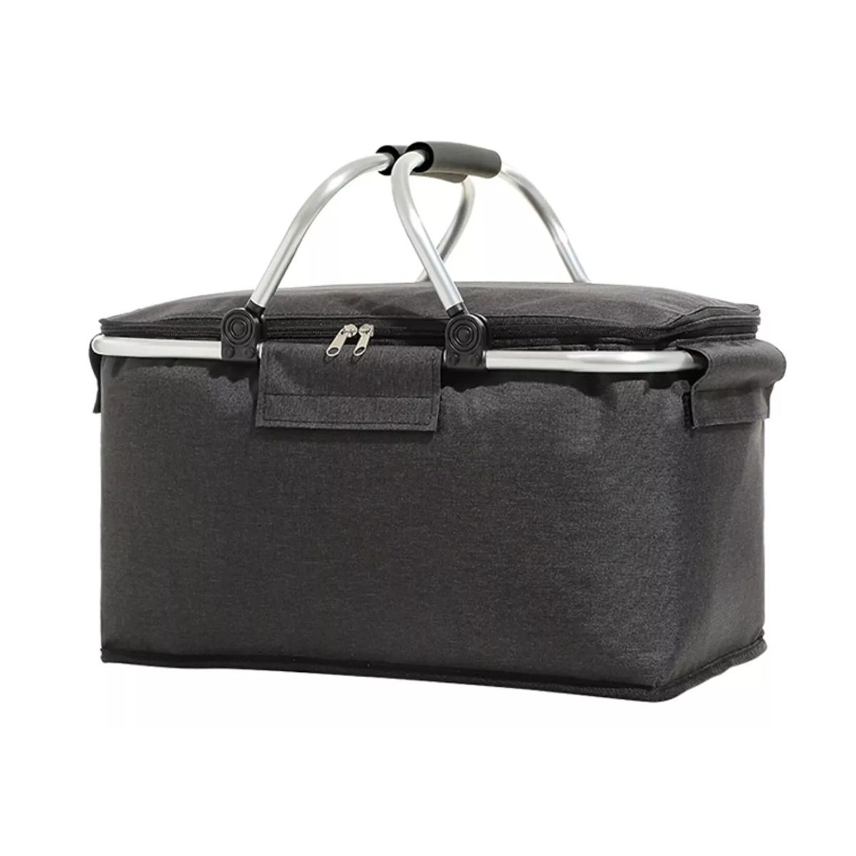 GENERICO - Canasto De Picnic Para 4 Personas Cesta Térmica Impermeable Color Rojo