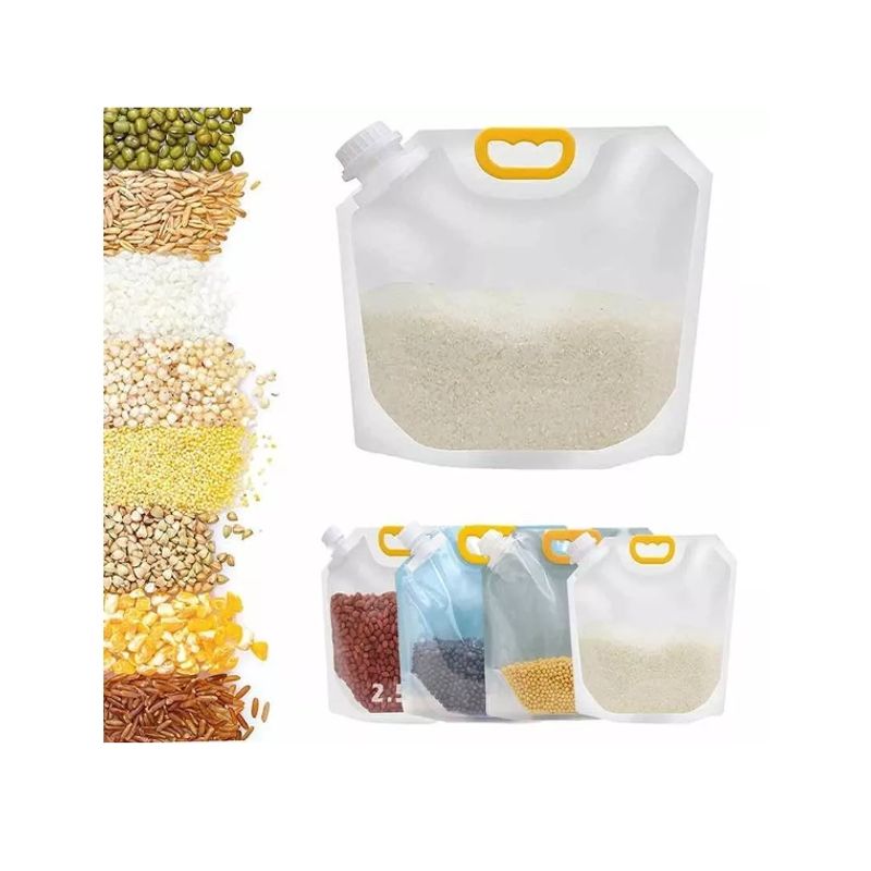 GENERICO - Bolsa De Almacenamiento Para Cocina 1 Kilo 6 Unidades