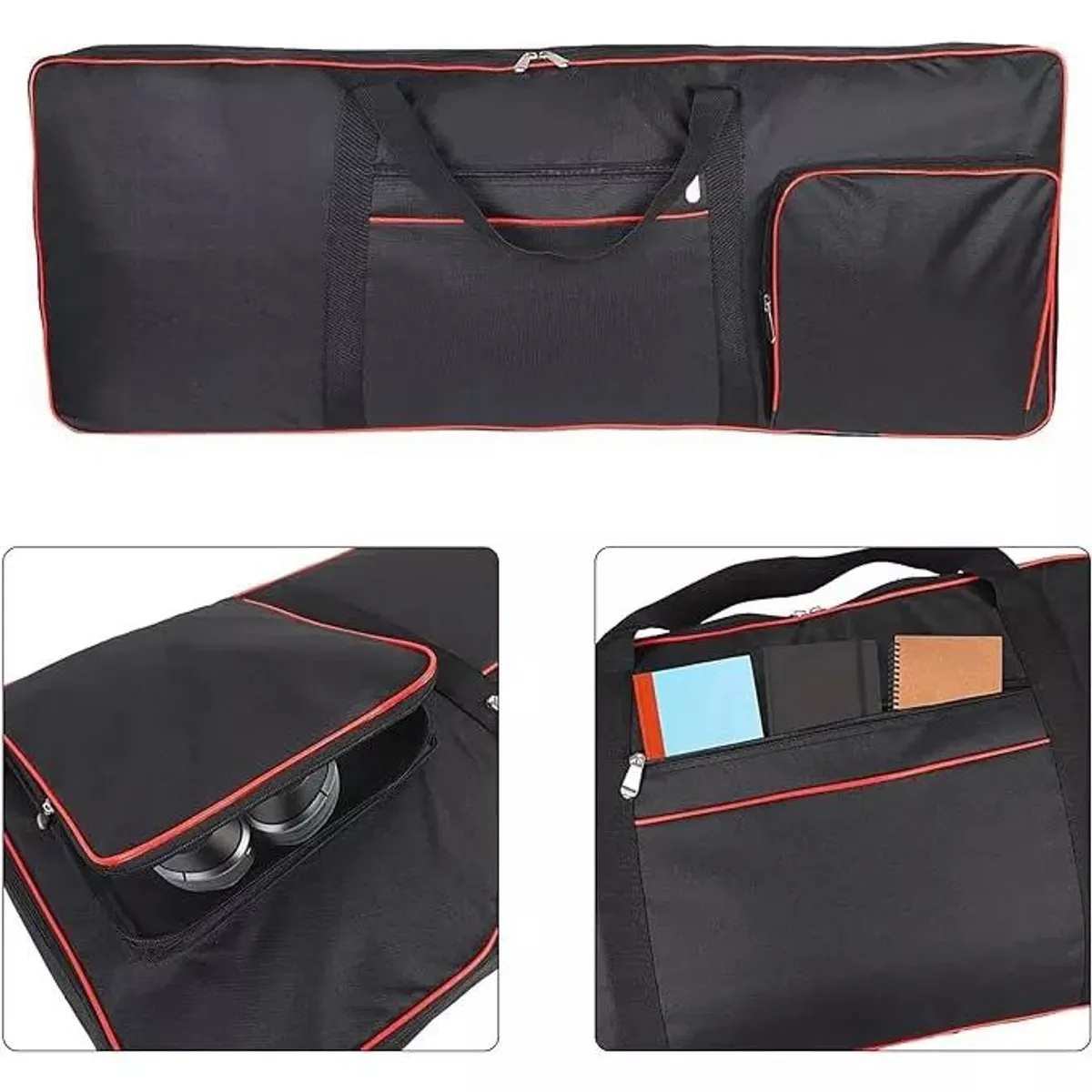 KUANGYE - Funda Para Piano Teclado Protección Bolsa 61 Llaves Heb
