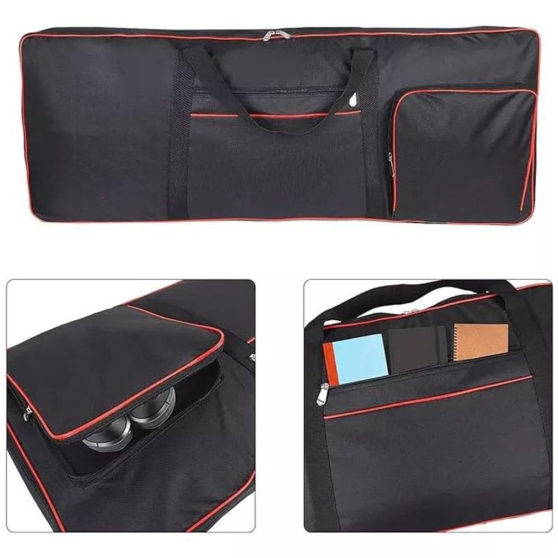 KUANGYE - Funda Para Piano Teclado Protección Bolsa 61 Llaves Heb