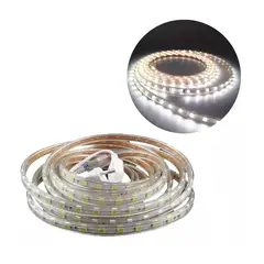GENERICO - Cinta Led Impermeable 5 Metros + Conector Al 220v