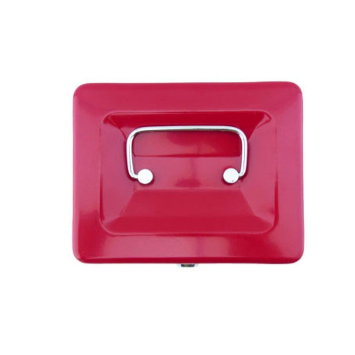 GENERICO - Caja Fuerte Mediana Metálica Llave Seguridad 15x12 cm