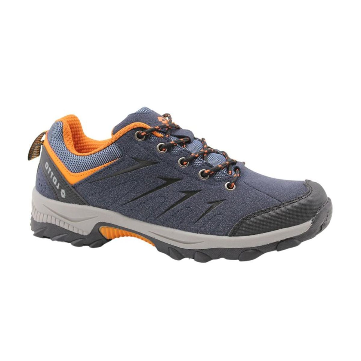 LOTTO - Zapatilla Outdoor Niño Lotto - Esparta LC Azul Naranjo LOTTO
