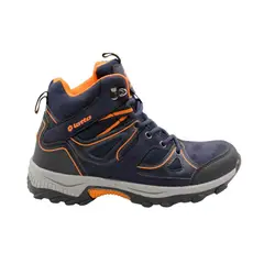 LOTTO - Zapatilla Outdoor Niño - Argos HC Azul Naranjo