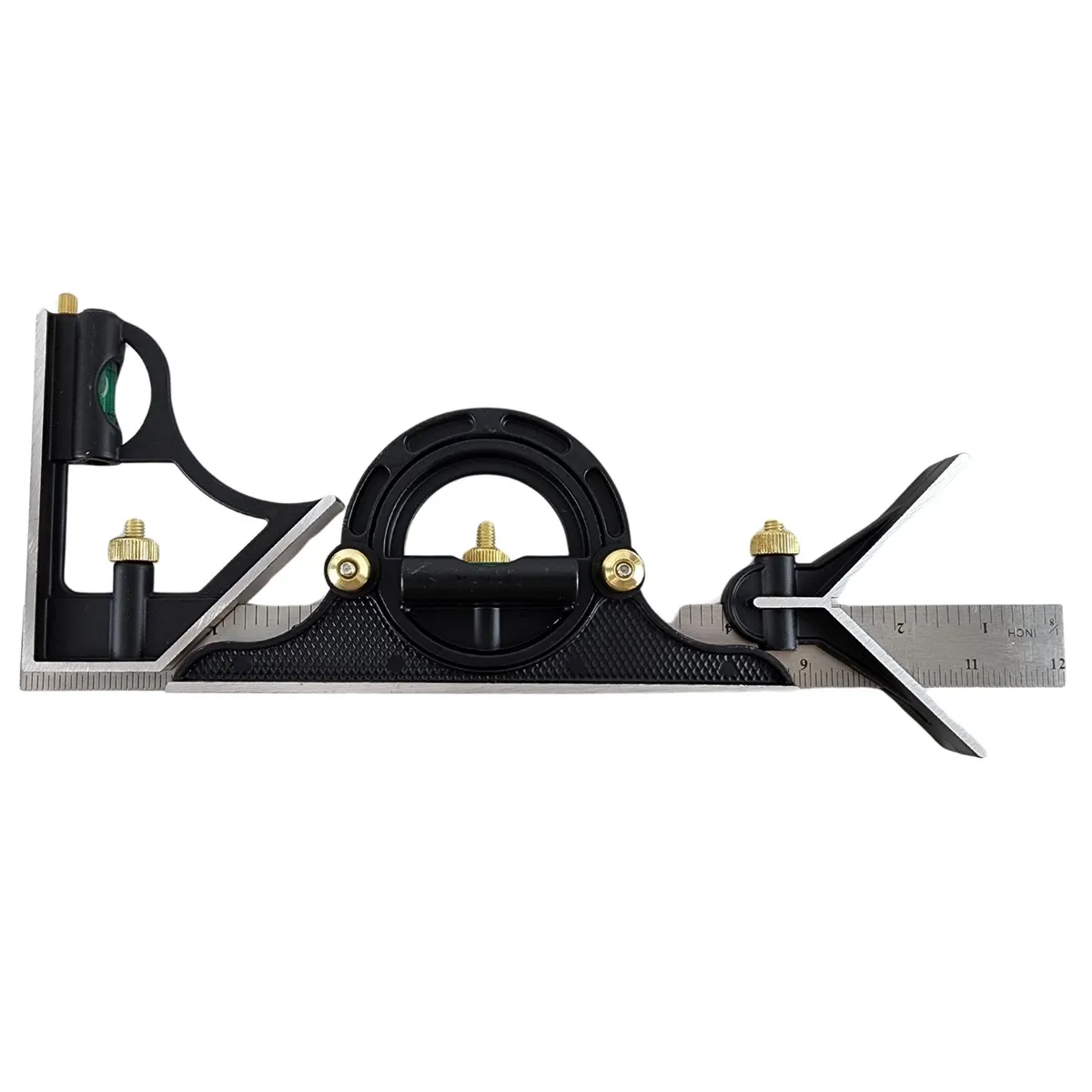 GENERICO - Escuadra Regla Combinada Multifunciona 300mm Universal