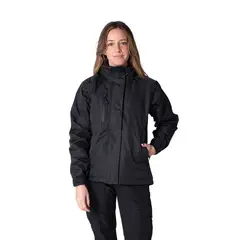 INDUSBORD - Parka Thermal Heat Térmica Mujer Costuras Selladas Y Cierre Ykk