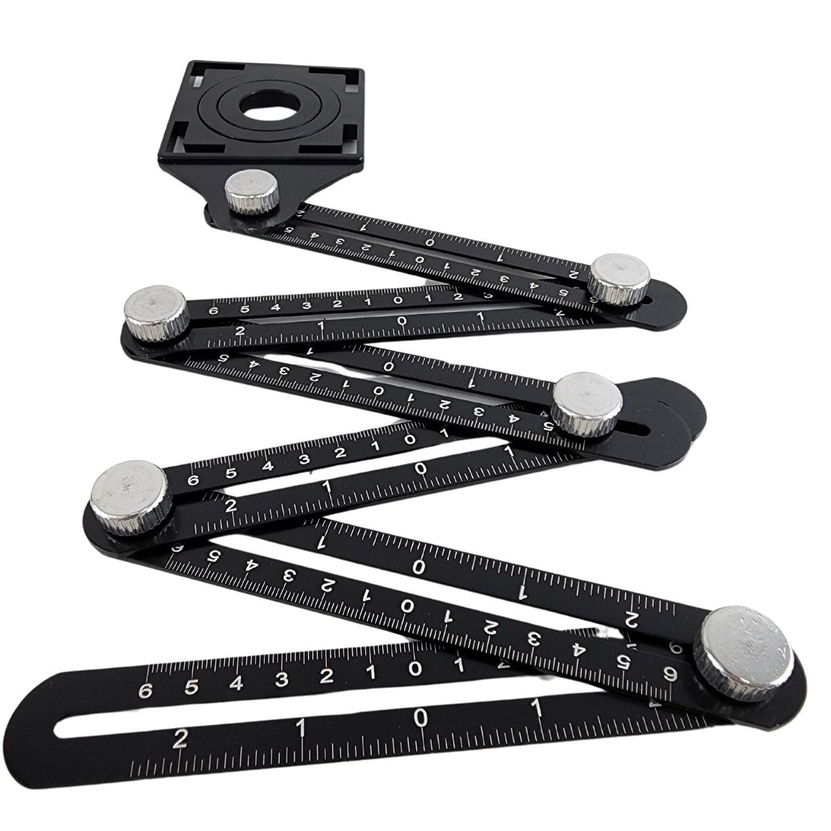 GENERICO - Regla de Medición Angulo Multiple Herramienta Multifucional