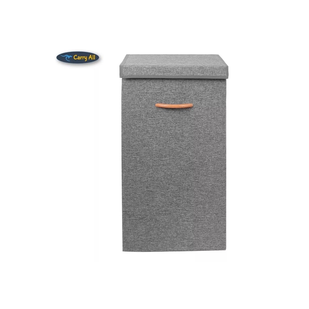 GENERICO - Caja Organizadora Canasto Ropa 78 Litros Plegable Tela Cesta