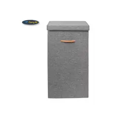 GENERICO - Caja Organizadora Canasto Ropa 78 Litros Plegable Tela Cesta
