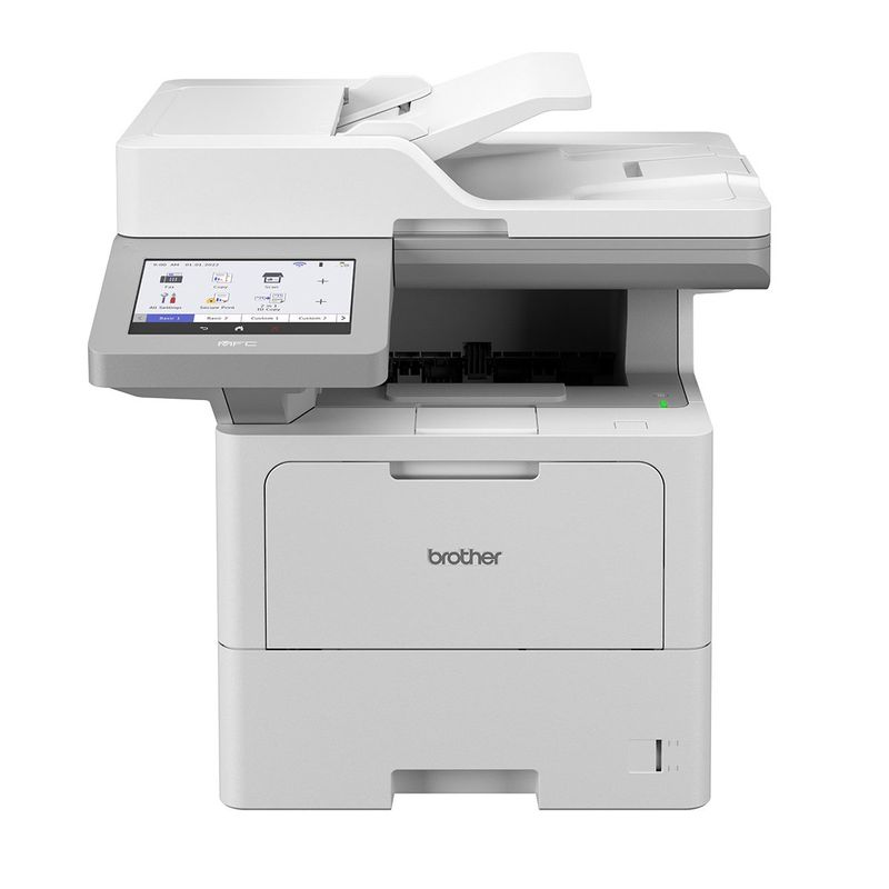 BROTHER - Impresora Brother Multifuncional Laser Monocromatica WiFi-Ethernet