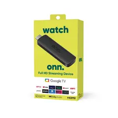 ONN - Google TV - FULL HD - Streaming 2023 - Negro