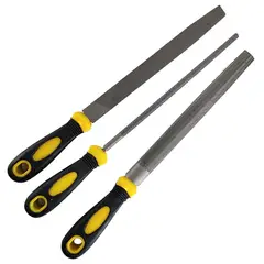 GENERICO - Set Juego Formones Herramientas Cincel Manual 3 Piezas