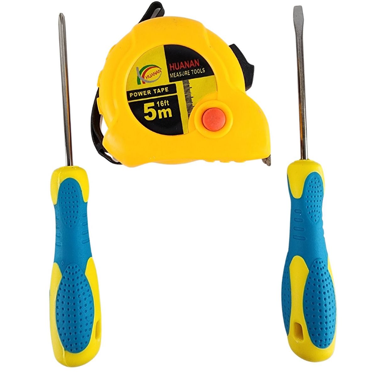 GENERICO - Set herramientas 3 piezas Huicha Destornillador Manual