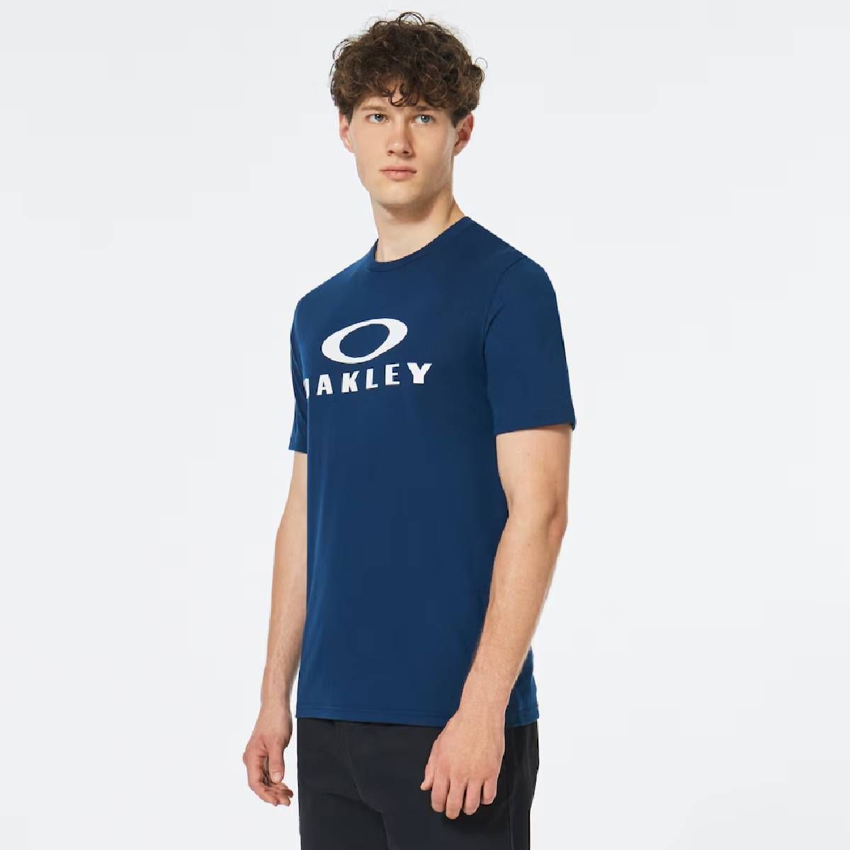 OAKLEY - Polera Oakley O Bark Hombre Poseidon