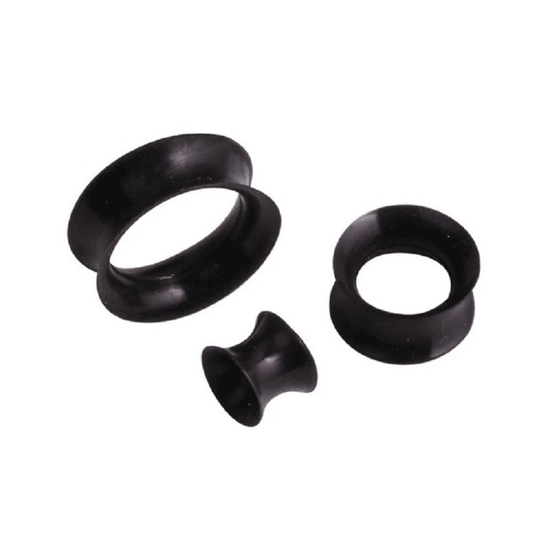 ELBAULDEJUMA - Expansores piercing silicona 5mm dilataciones grueso túnel